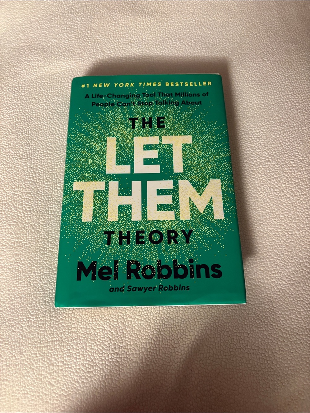 The Let Them Theory by Mel Robbins - Green Hardcover